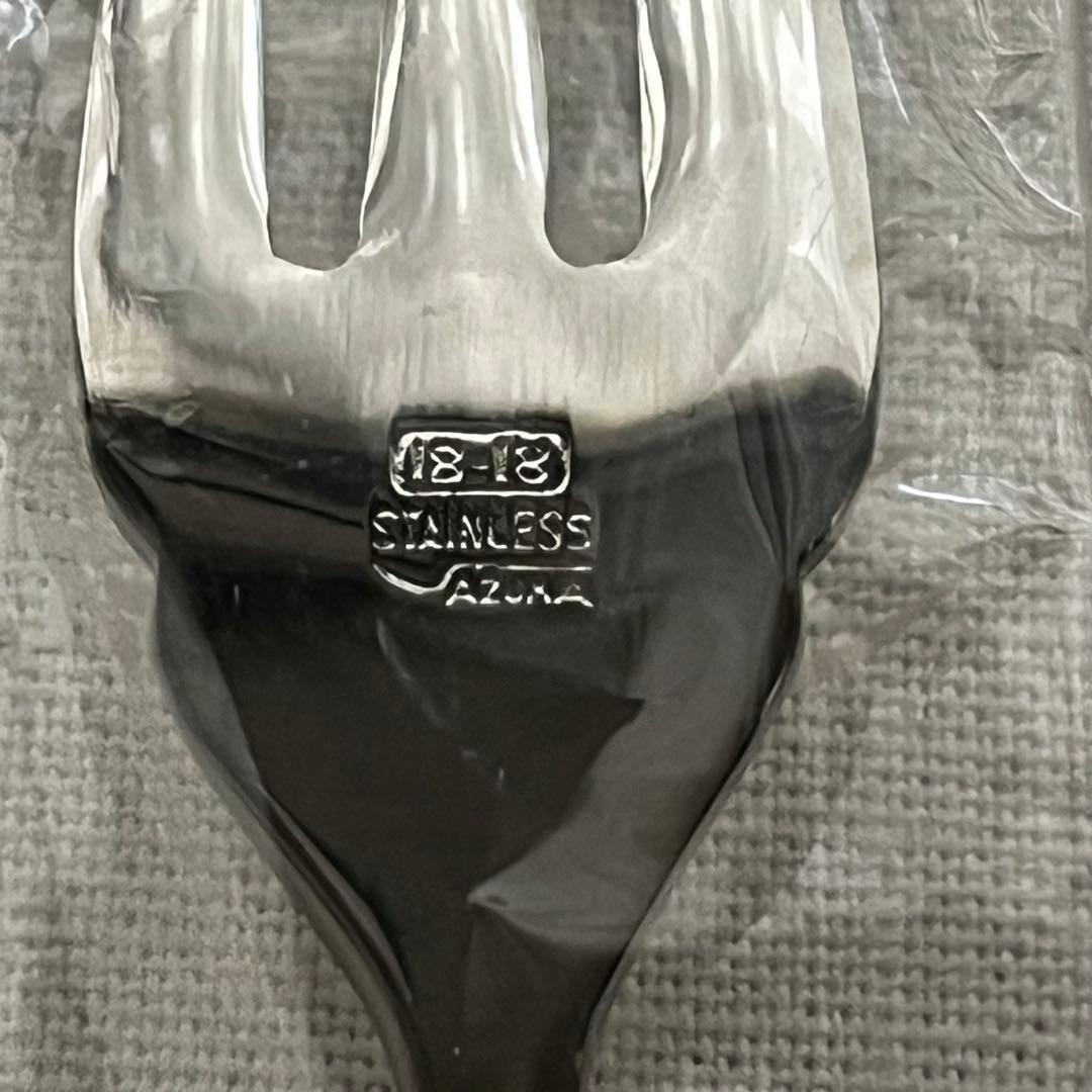 アズマ インペリアル 18-18ステンレス ケーキフォーク 5本 カトラリー