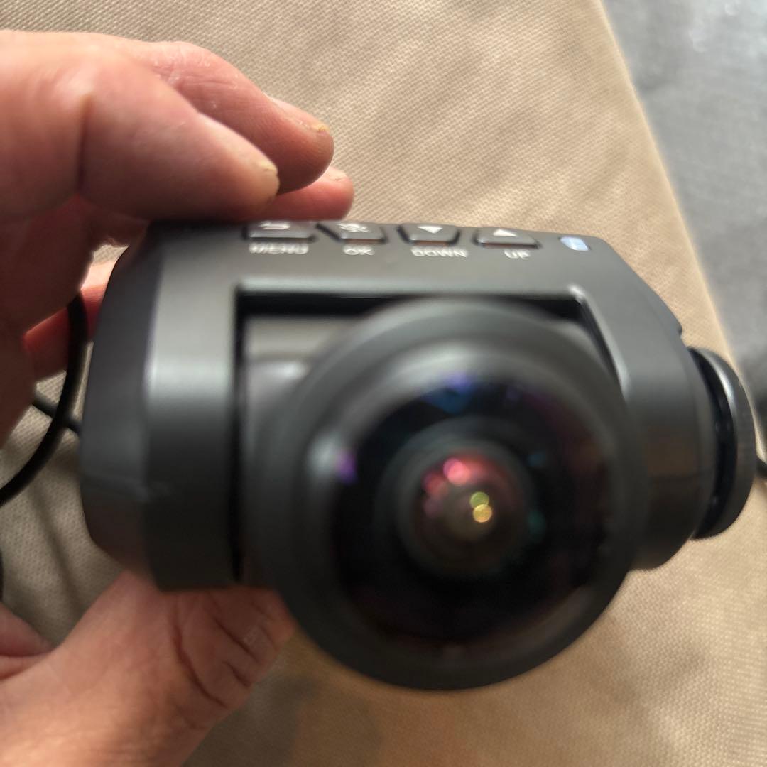 COMTEC HDR360GW ドライブレコーダー　バックカメラ付き