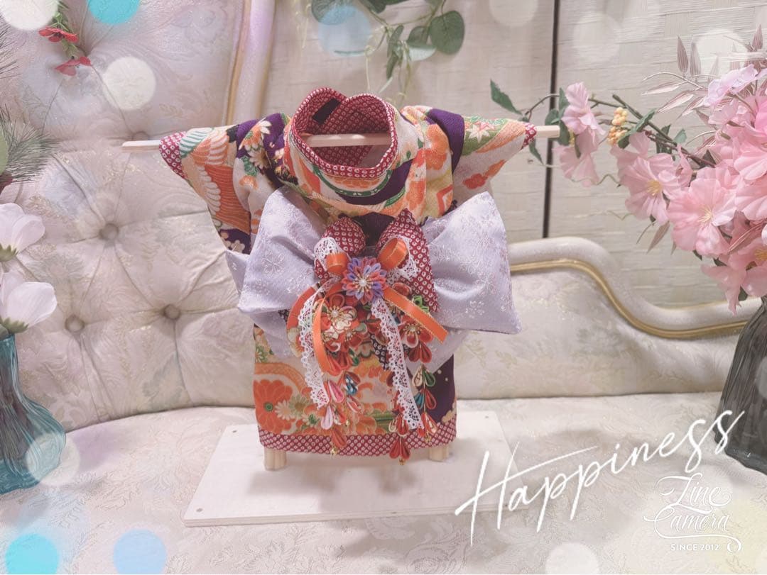 B404.pon2pan2☆オーダー☆犬お着物☆犬2ウェイお着物