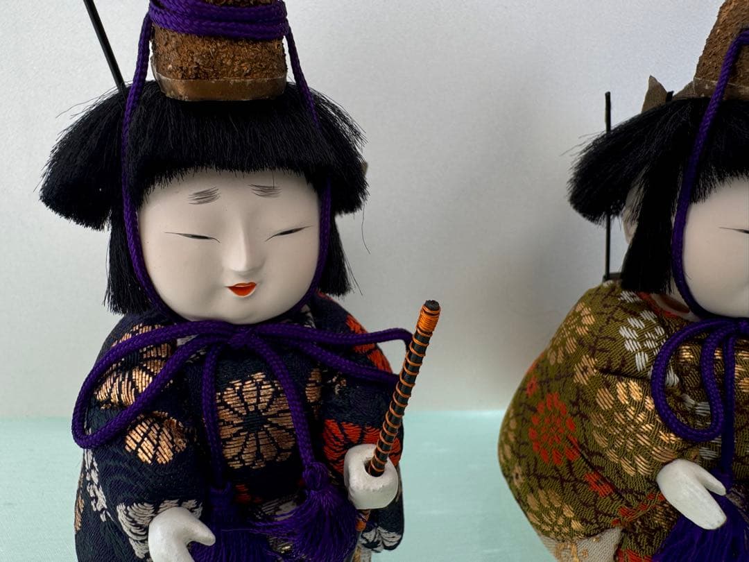 アンティーク雛人形セット (15体)