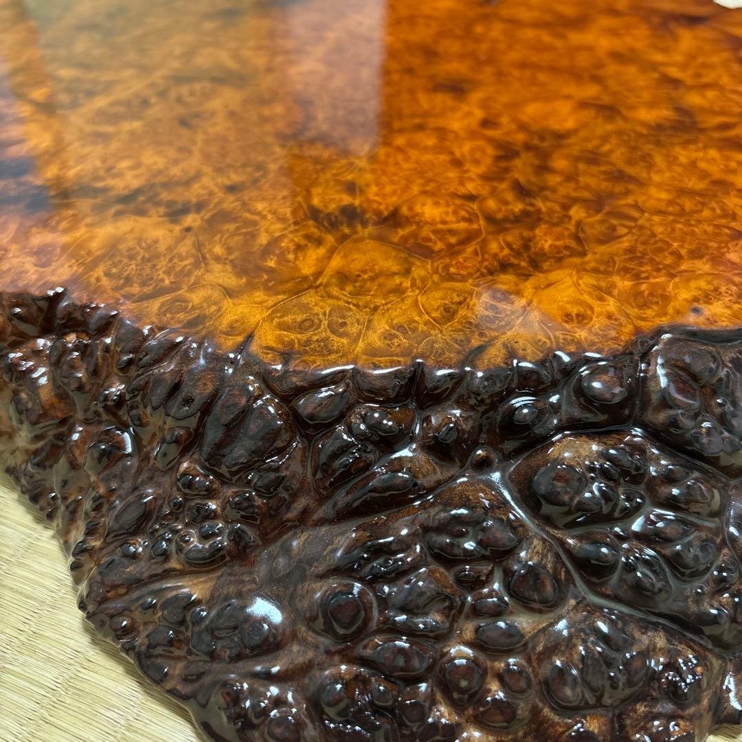 高級 天然木 一枚板 花瓶台　盆栽台 花台 工芸品 飾り台 置物台　花梨