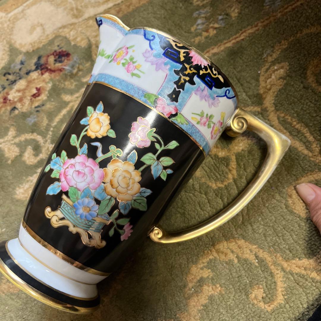 期間限定超レアなセットオールドノリタケMニッポン裏印ありチョコレートポットセット