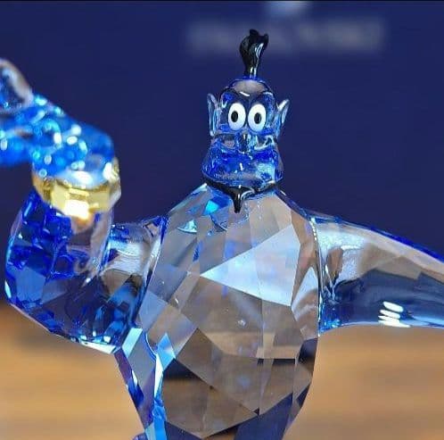 【極美品】スワロフスキー SWAROVSKI アラジン ジーニー ランプの魔人