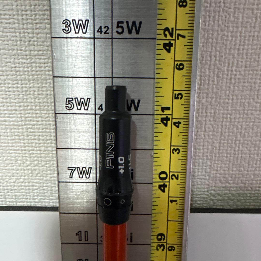 ツアーAD DI 6S PINGスリーブ FW用 ヘッド装着時約42インチ