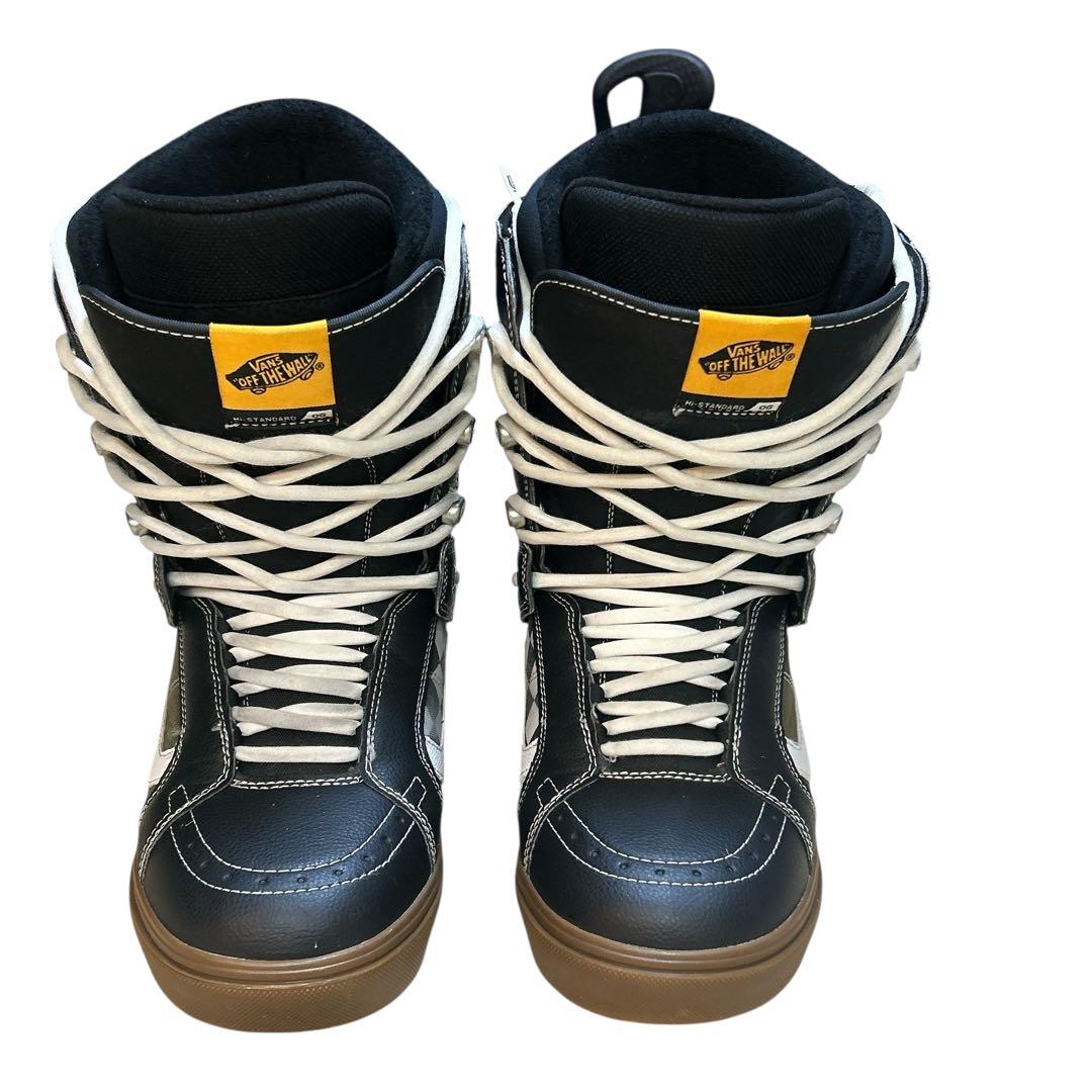 【希少品】スノーブーツVANS HI-STANDARD OG 迷彩　チェック柄