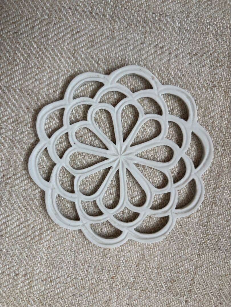 伊藤剛俊さん　透かし彫り皿　コースター　プレート