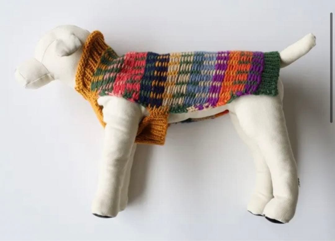 新品　犬服　E Ripple ドッグセーター ニット　ジョージ　14