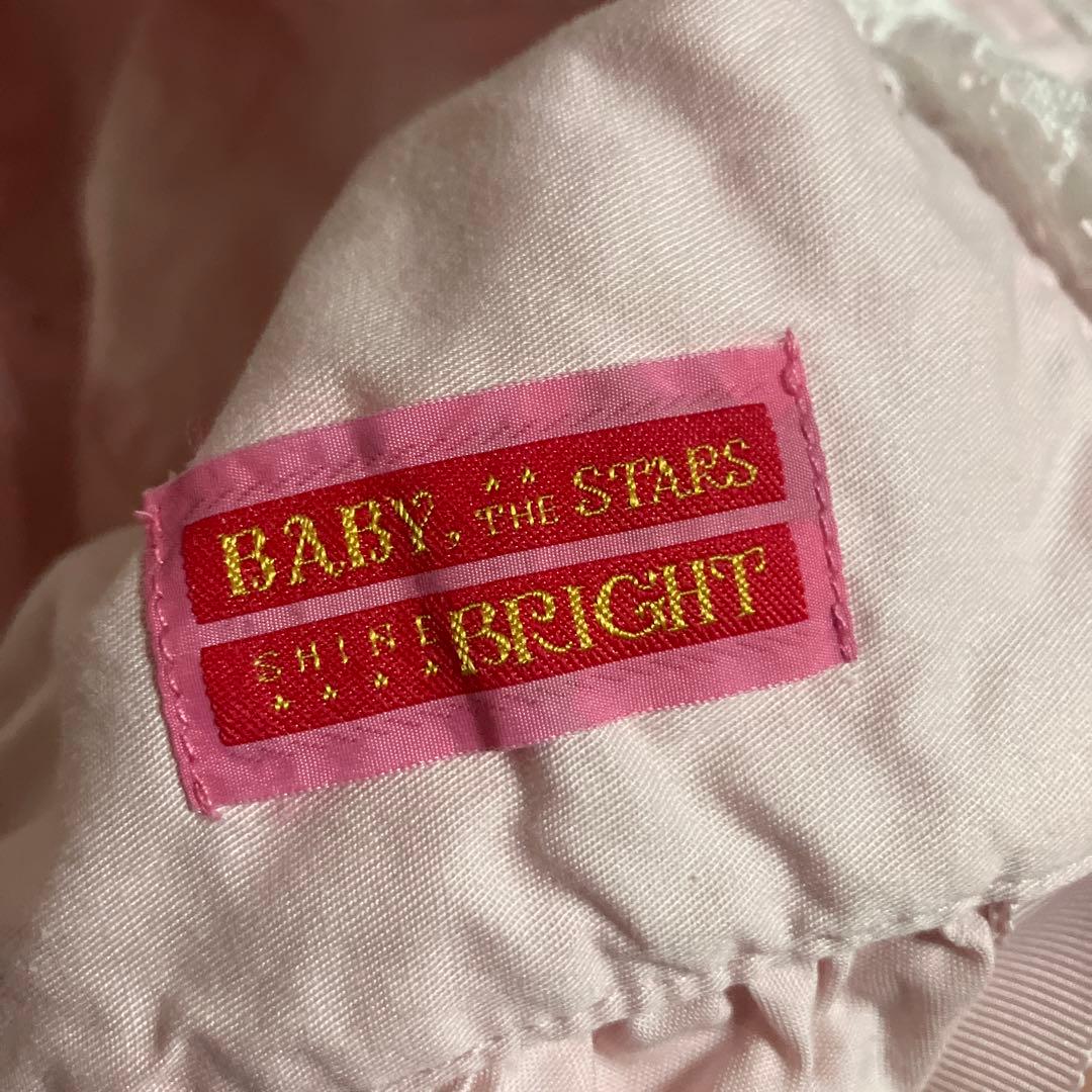 BABY うさ耳ボンネット ピンク