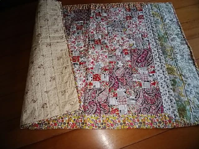 リバティ パッチワークフリーマット ハンドメイド