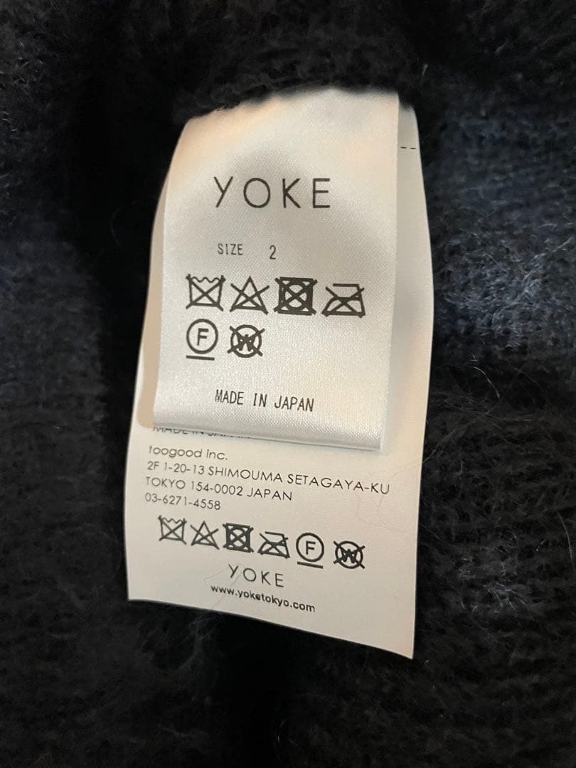 YOKE Gradation Border ニットmargin別注　洋一郎