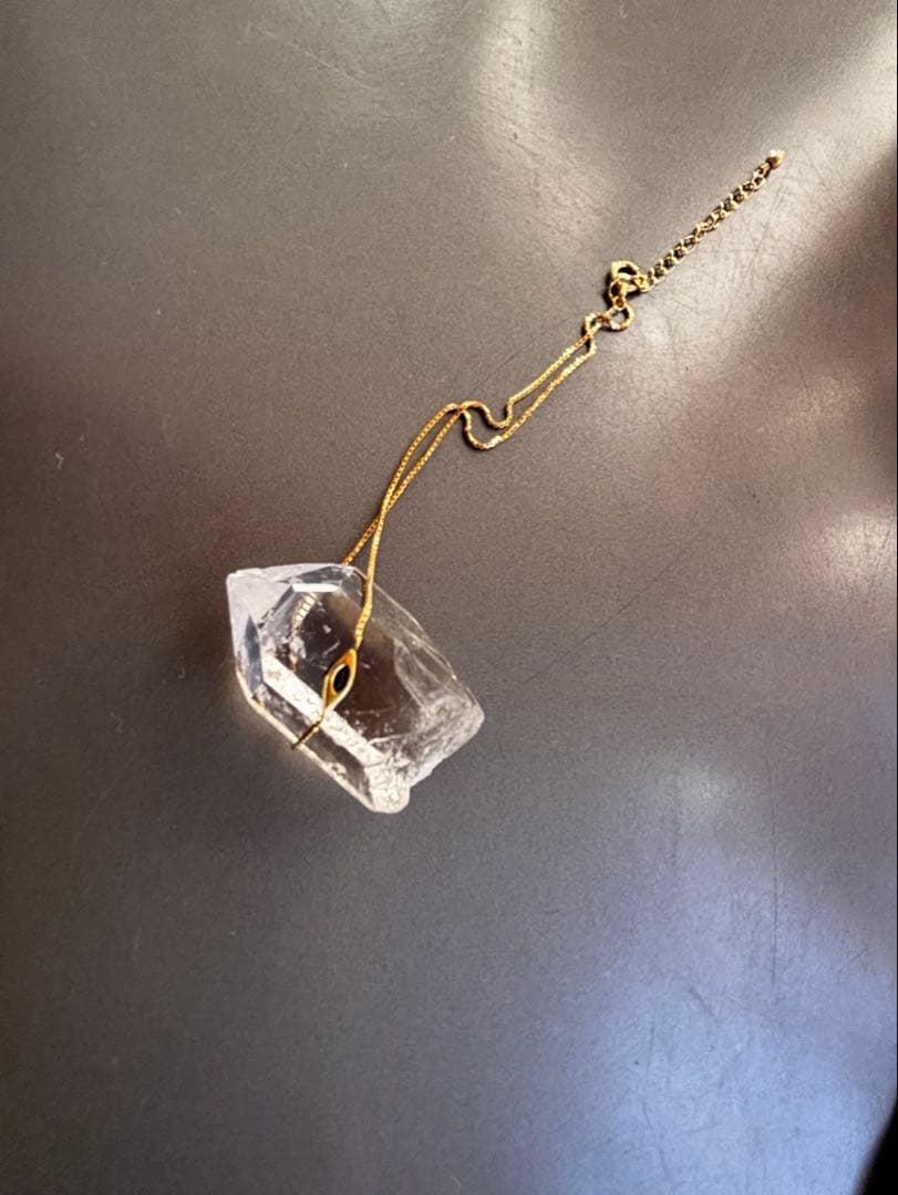 ハリックァ　オブシディアン　k18 アンクレット