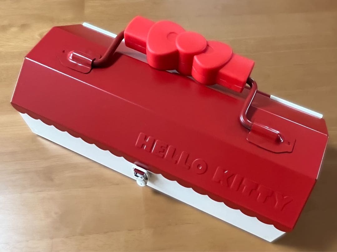 新品 ハローキティ ツールボックス 工具箱 収納 ケース 小物入れ 雑貨