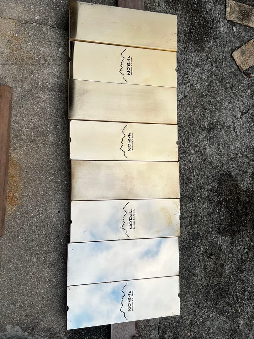 NORAs フレーム　リムジン　オールドマウンテン　特注真鍮パネル