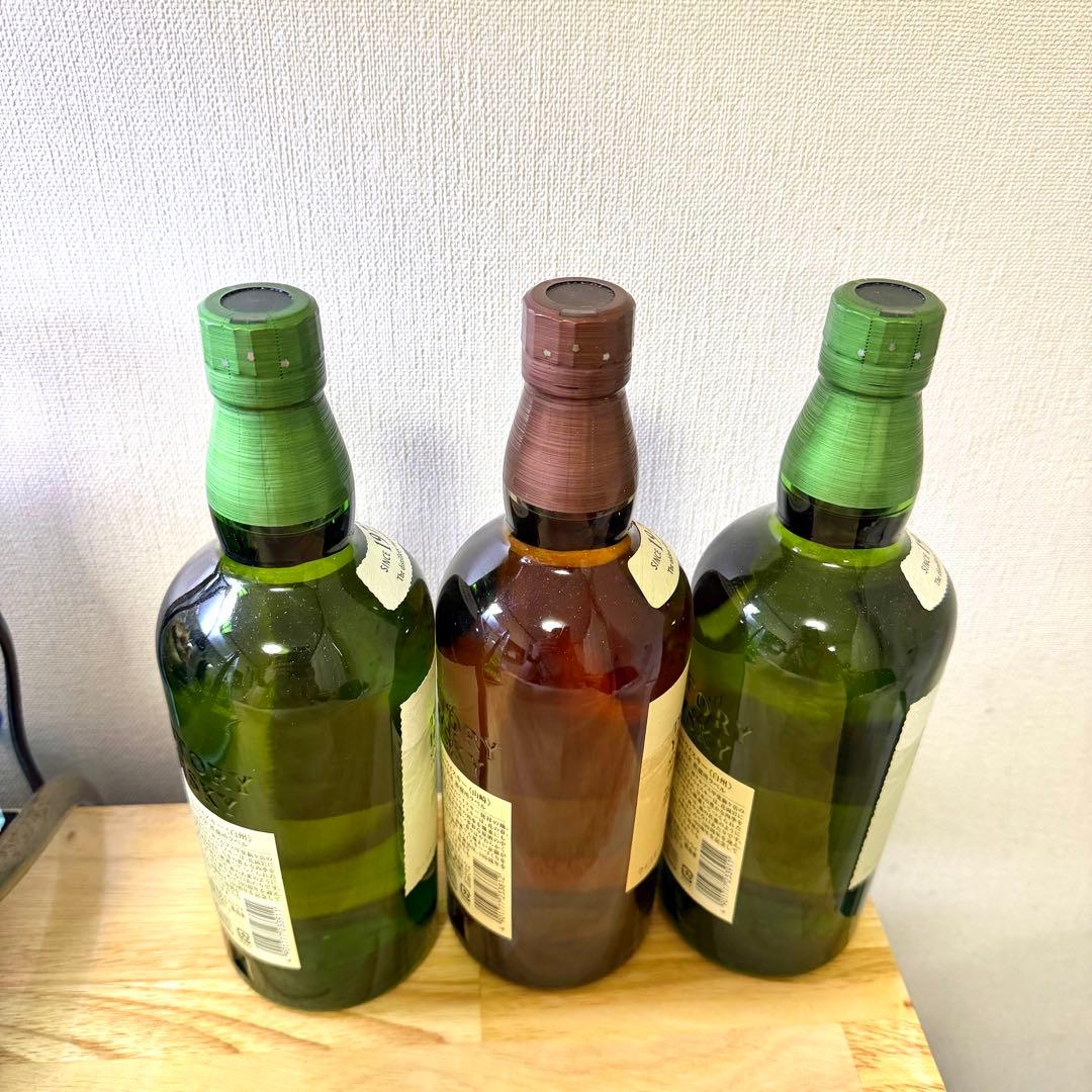 白州NV2本　山崎NV1本　100周年ラベル 3本セット新品未開封　700ml