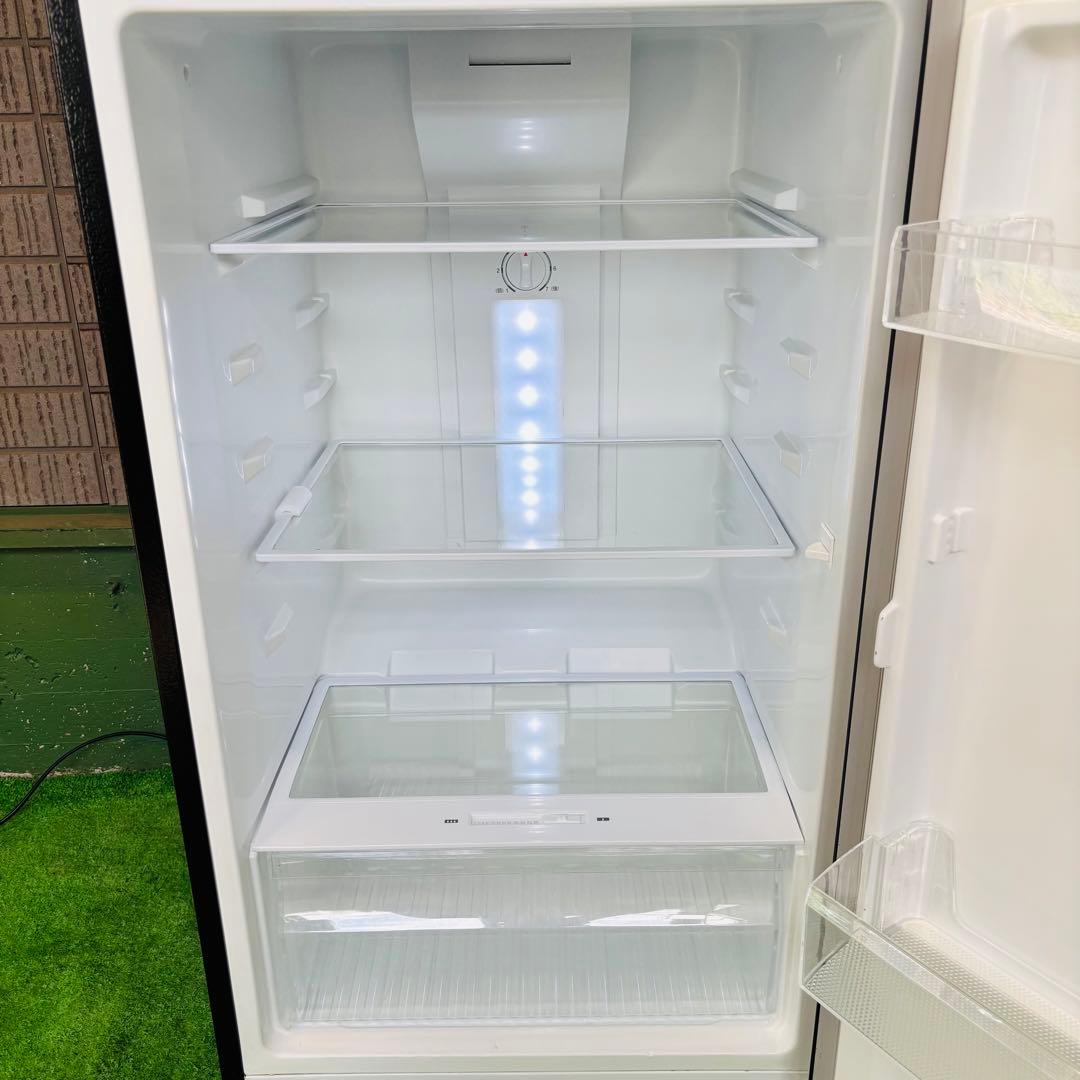 2020年製 201L 冷蔵庫 大きめ おしゃれガンメタ【地域限定配送無料】