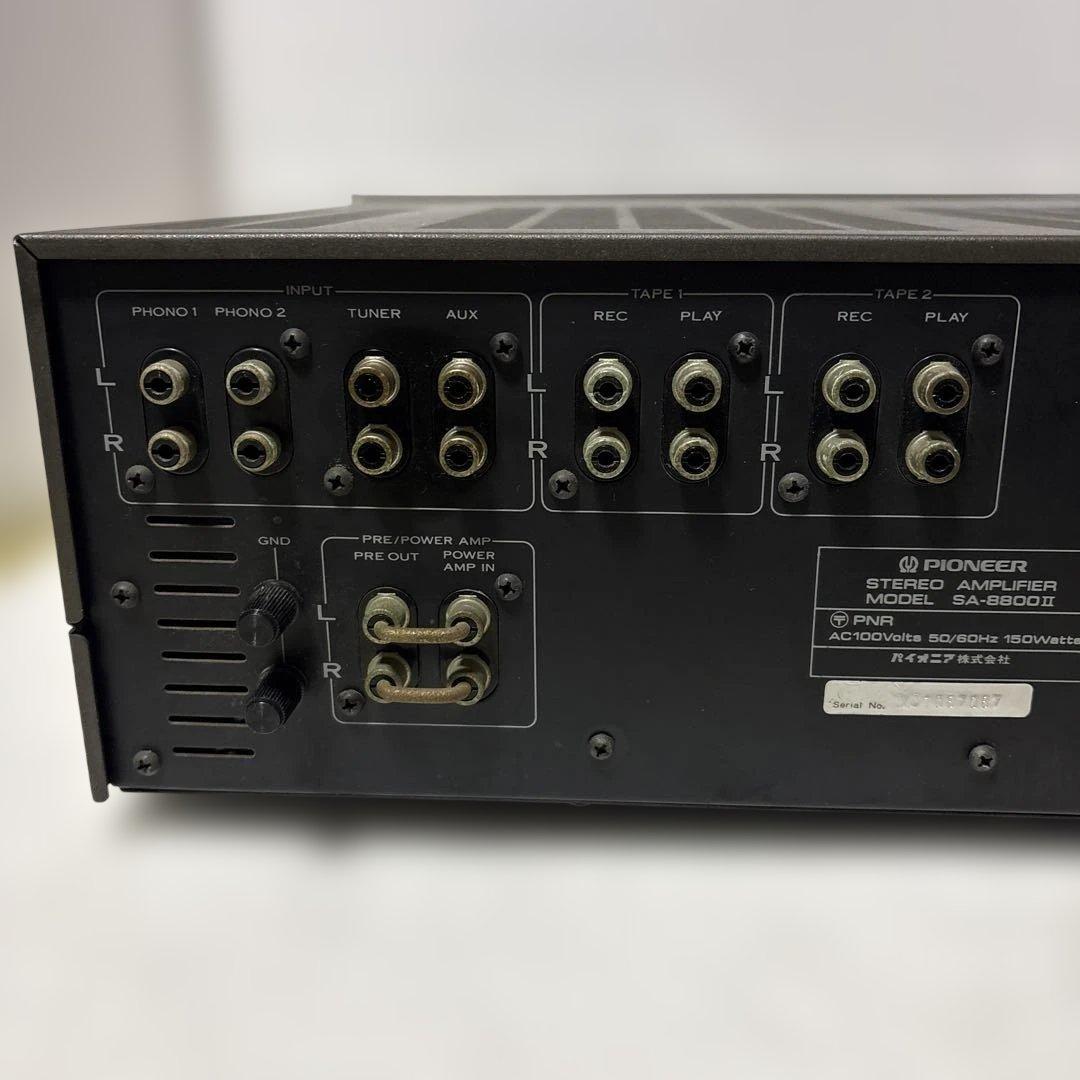 ジャンク　PIONEER パイオニア プリメインアンプ SA-8800Ⅱ