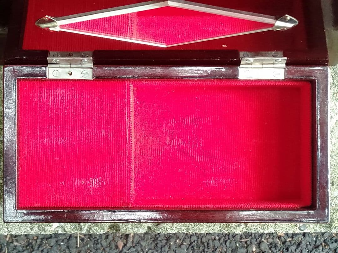 50s 昭和レトロ ビンテージ 伝統工芸 金細工 蒔絵 漆塗り ジュエリーBOX