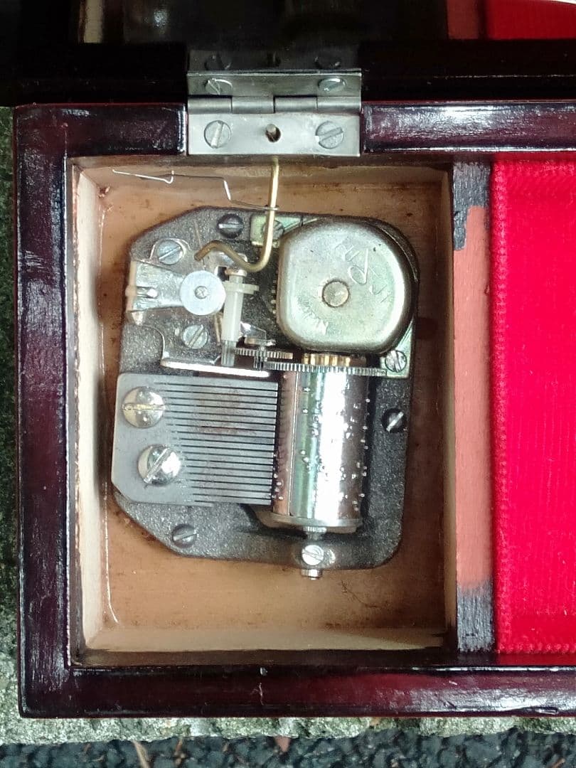 50s 昭和レトロ ビンテージ 伝統工芸 金細工 蒔絵 漆塗り ジュエリーBOX