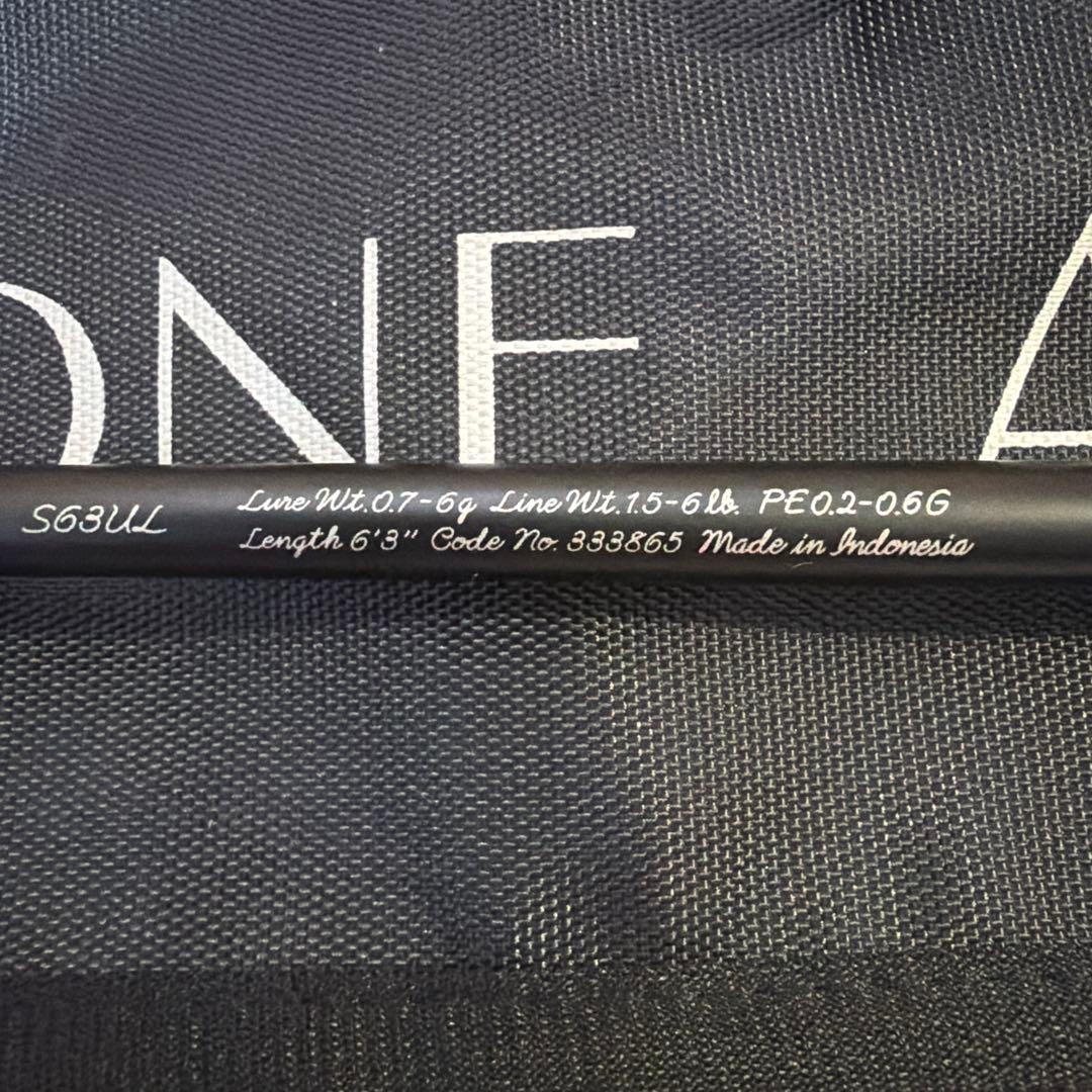 SHIMANO トラウトワン AS S63UL 未使用品