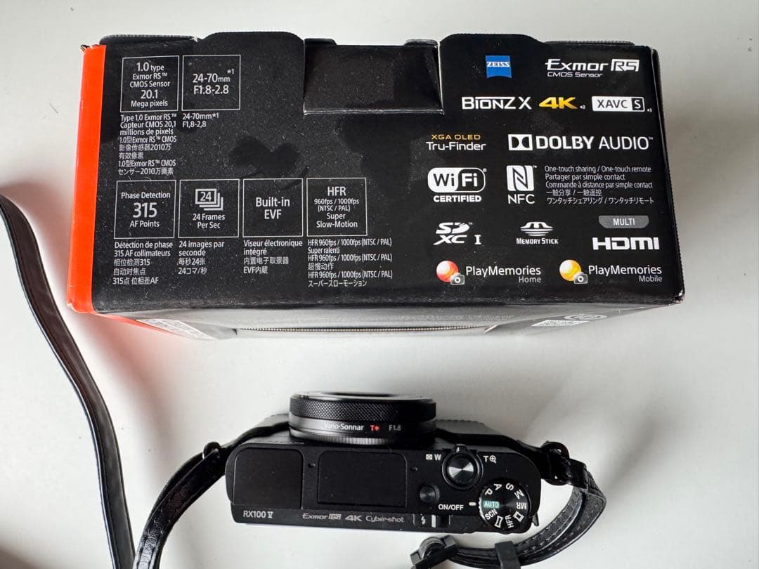 値下げしました！ SONY RX100M5 デジタルカメラ 本体&革カバー