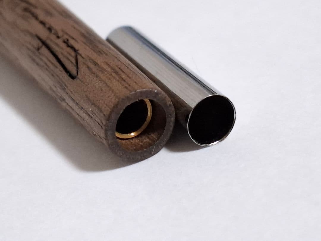 ほぼ未使用　ニコラス・ヘミングウェイ 芯ホルダー　２㎜　ウォルナット