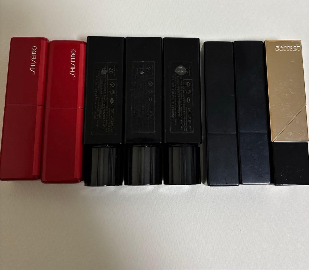 2点セット トムフォード、アンプリチュード アイシャドウ＋デパコスリップ8本