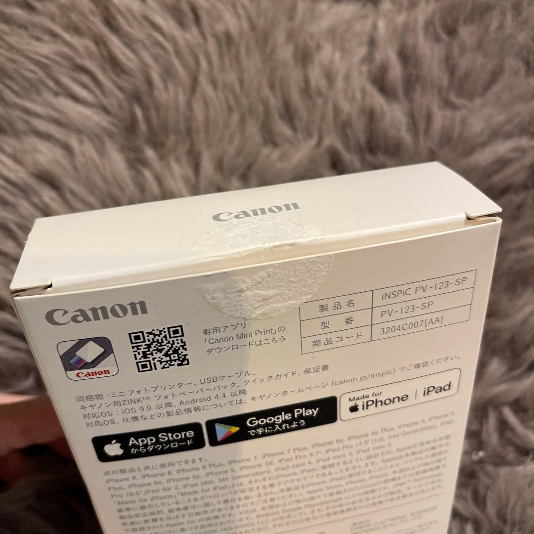 Canon inspicプリンター＆ZINKpaper10枚セット