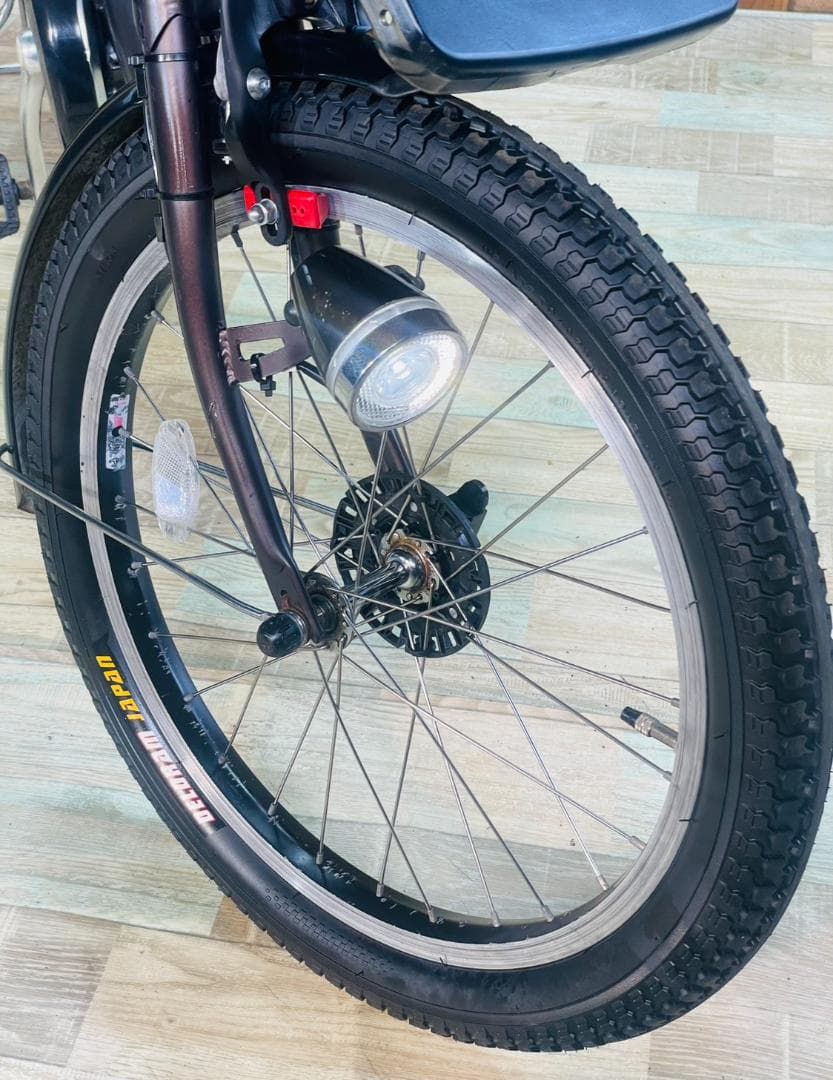 ブリヂストン No1モデル ブラウン系 子供乗せ電動アシスト H3379