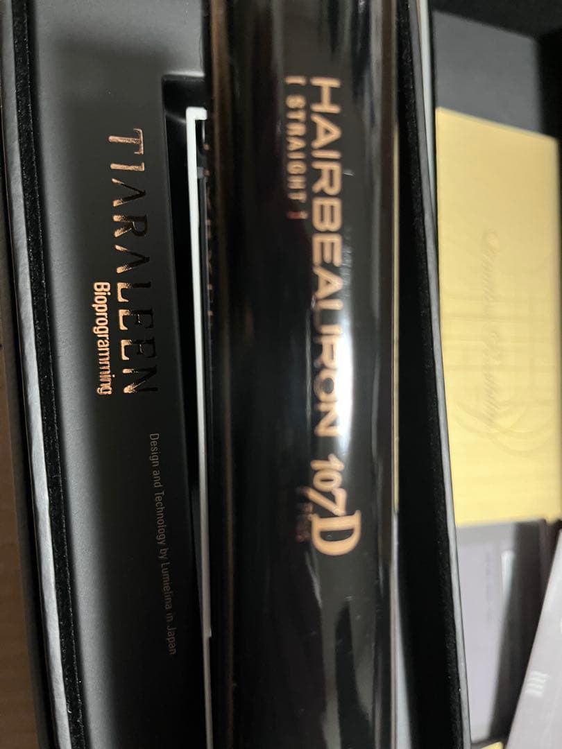 新*読様 107D Plus ストレートヘアアイロン ケース付き