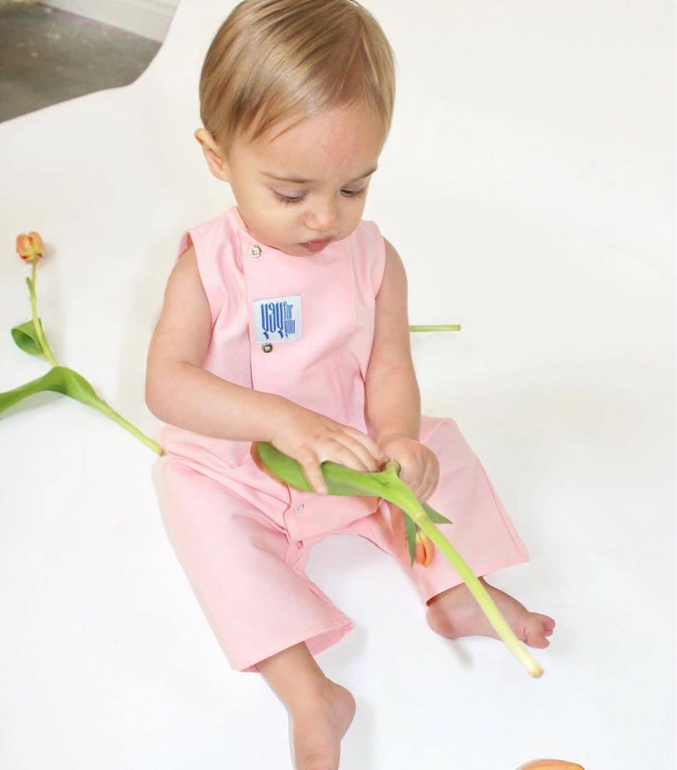 ロンパース・カバーオール yay for you The Andy-Faux quilt 2T