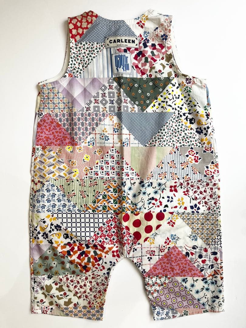 ロンパース・カバーオール yay for you The Andy-Faux quilt 2T
