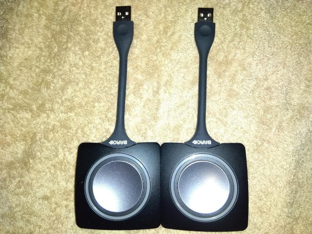 【美品】BARCO ClickShare Button USB-A 増設用 2個