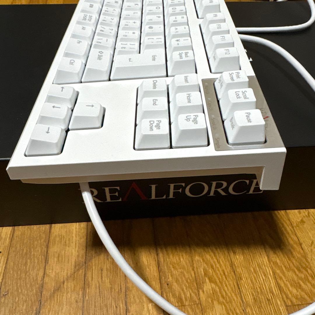 Topre 東プレ　Realforce R3S ホワイト　45G 静音