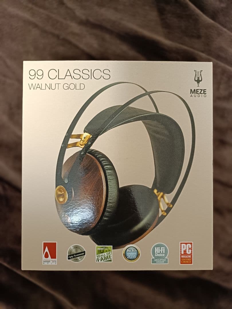 99 CLASSICS WALNUT GOLD 有線 ヘッドホン