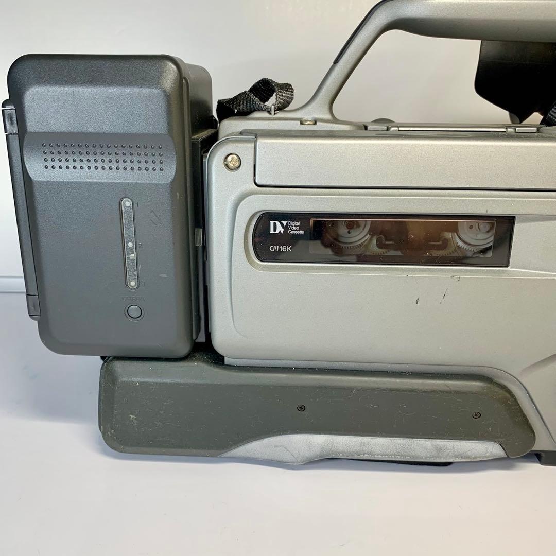 （ジャンク）SONY 3CCD 業務用ビデオカメラレコーダーDCRーVX9000