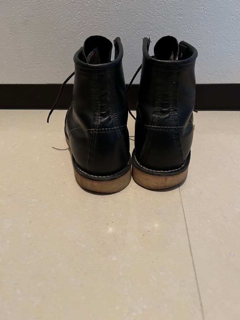 レッドウィング 8179 アイリッシュセッター 黒 7E