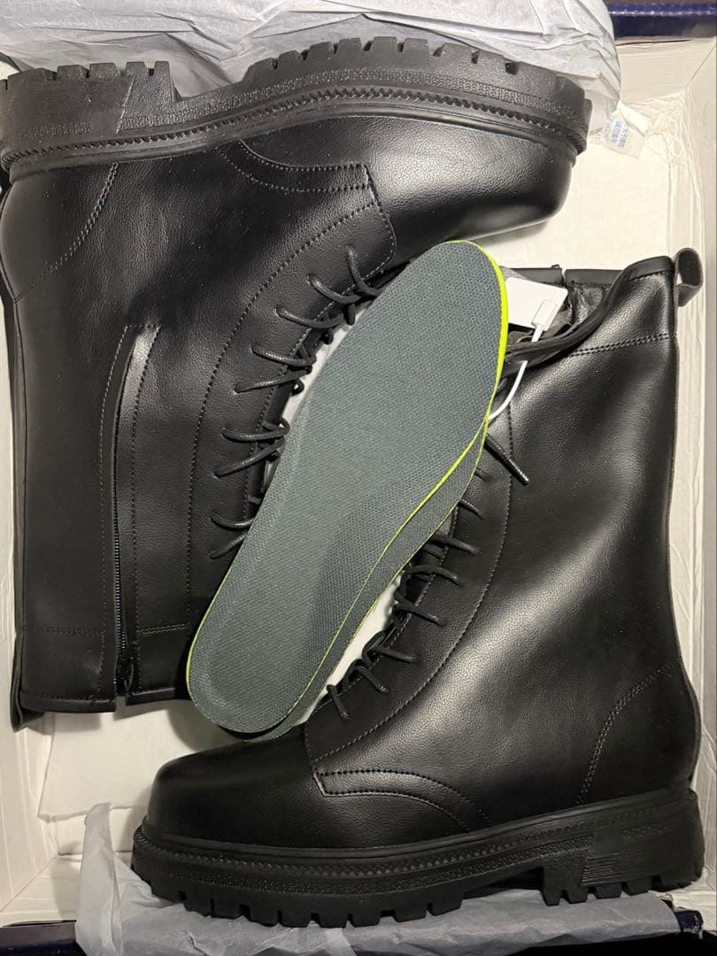 コスプレ シークレットブーツ インヒール付き 厚底ブーツ