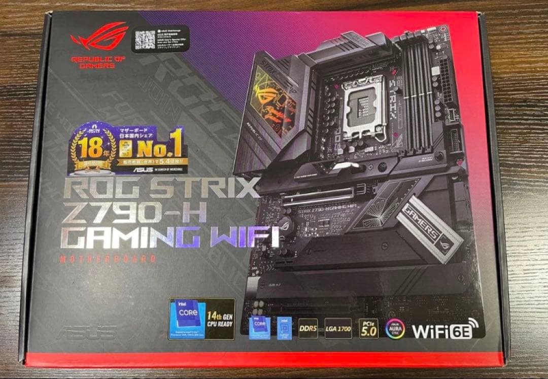 マザーボード ASUS ROG STRIX Z790-H GAMING WIFI