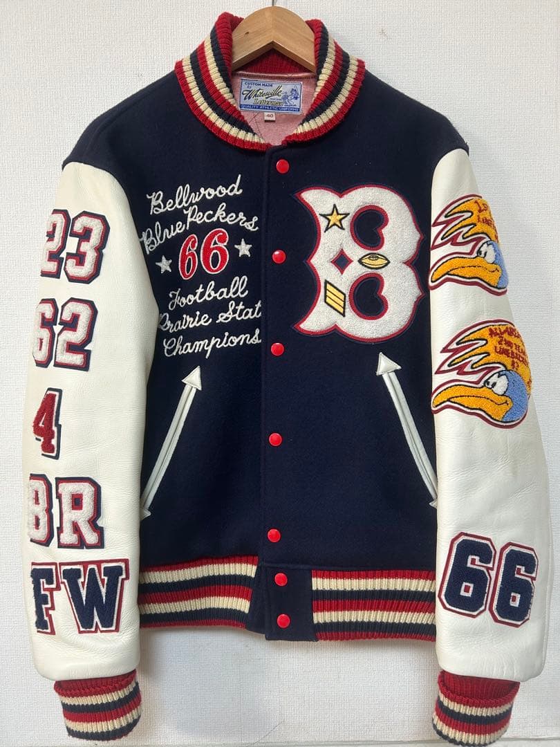 WHITESVILLEホワイツビル　フルデコ　スタジャン　40サイズ