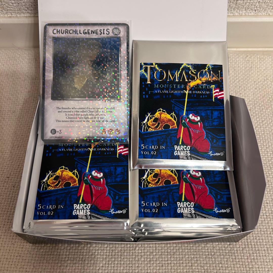 TOMASON MONSTER'S CARD Vol.2 レア有 トマソンカード