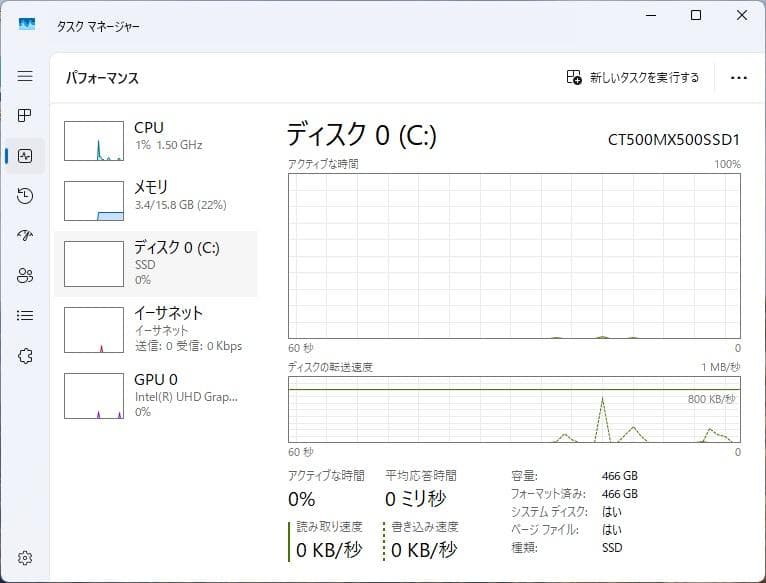 ミニPC ESPRIMO Q558/B Windows11 SSD500GB