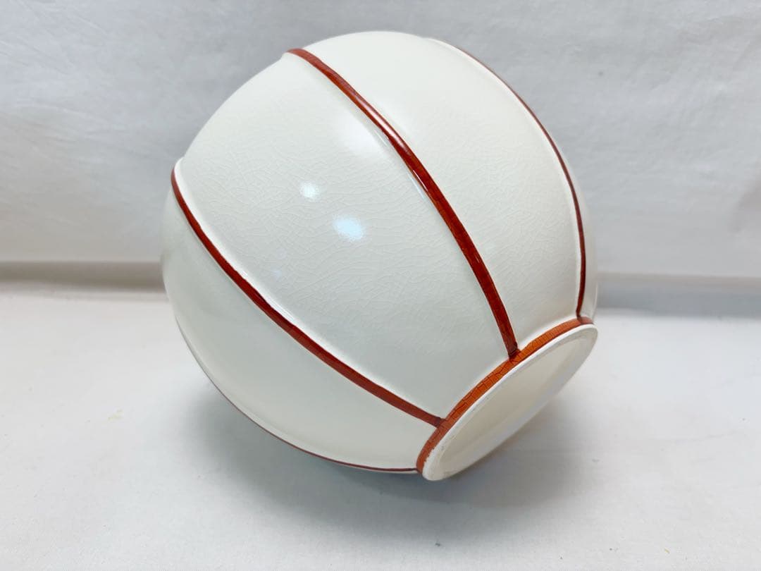 未使用 茶道具 楽山作 雪洞水指 塗り蓋 作家物 茶事 共箱 外段ボール箱入