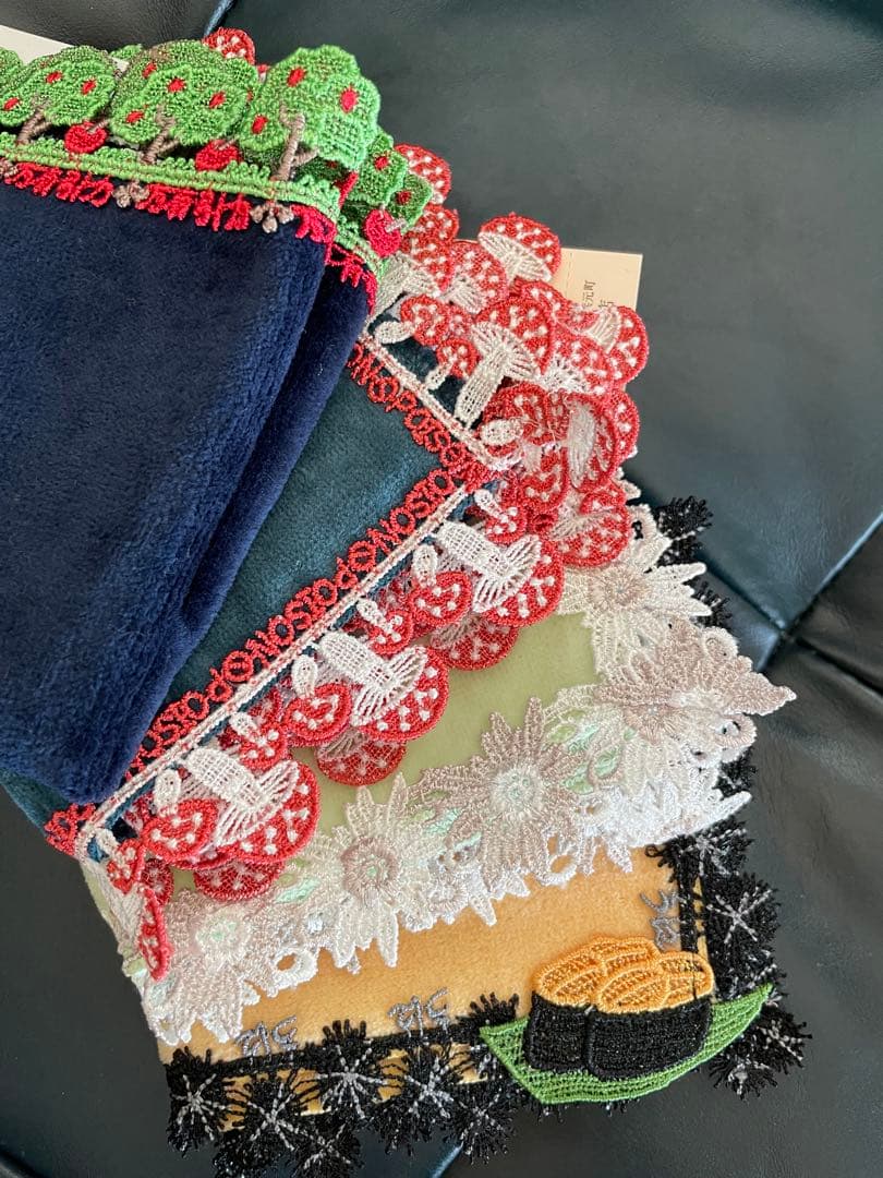 み*ご様 近沢レース　レアハンカチ　4枚セット　未使用