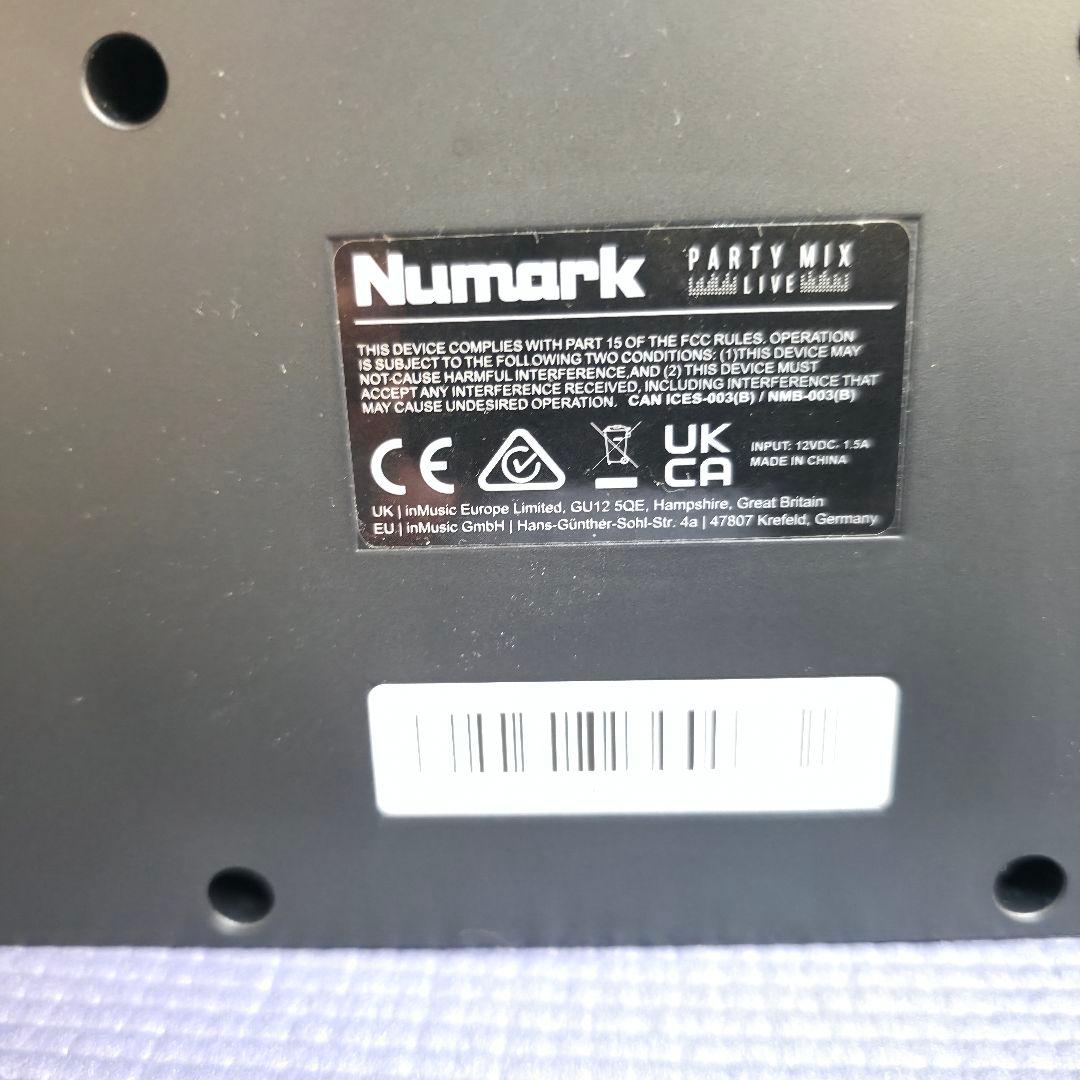 ヌマーク】Numark Party Mix Live DJコントローラー　美品