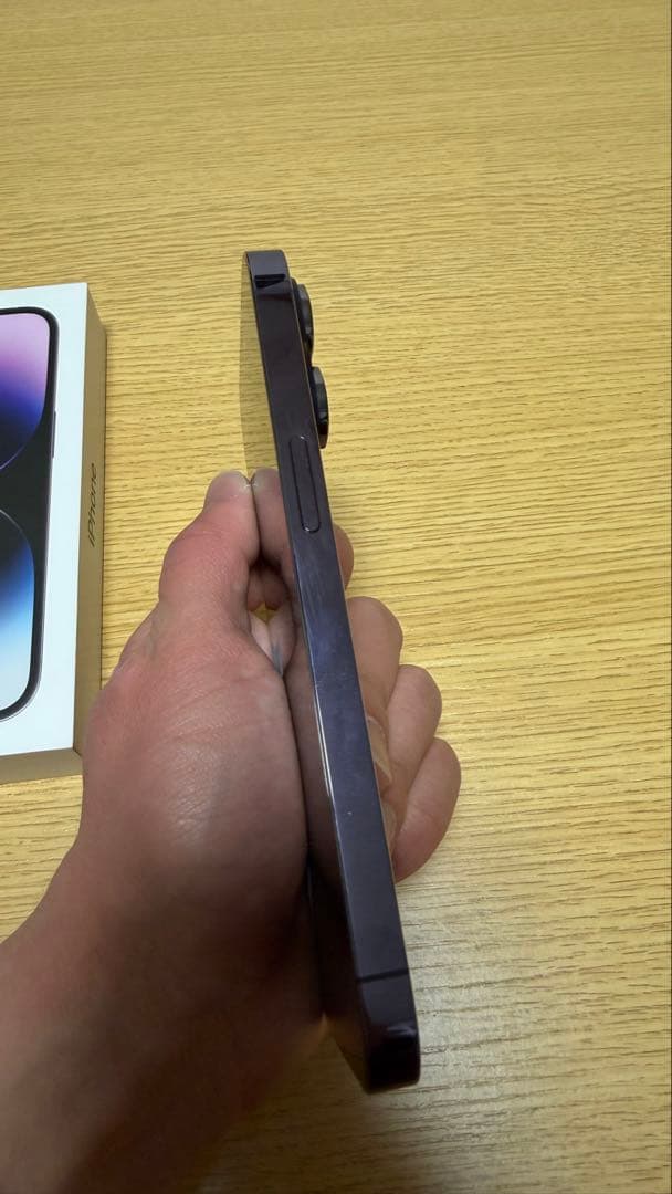 iPhone14Pro ディープパープル　256GB 最大容量85%