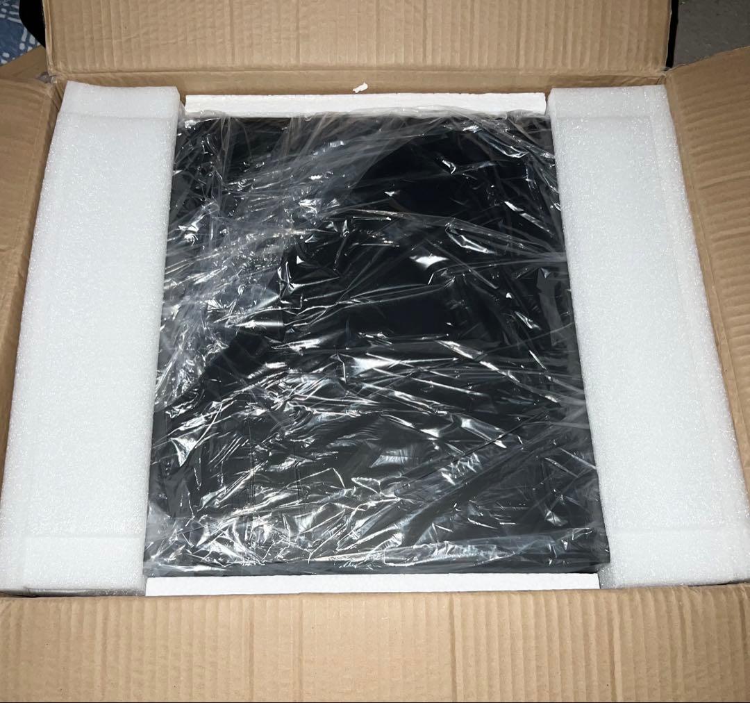 レンジ下収納 大容量 レンジ下スライドテーブル ブラック