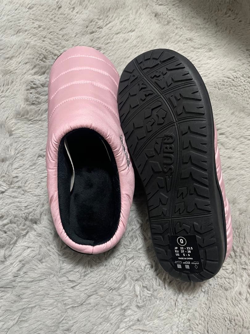 SUBU ピンク サンダル JP 22-23.5