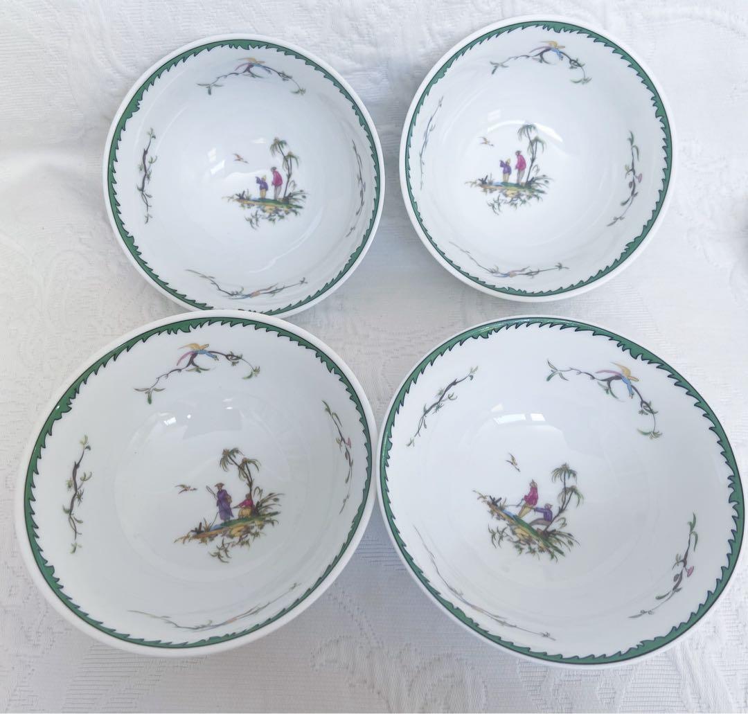 残1 レア　シキオン　レイノー　リモージュ　カップ＆レンゲ　4人用