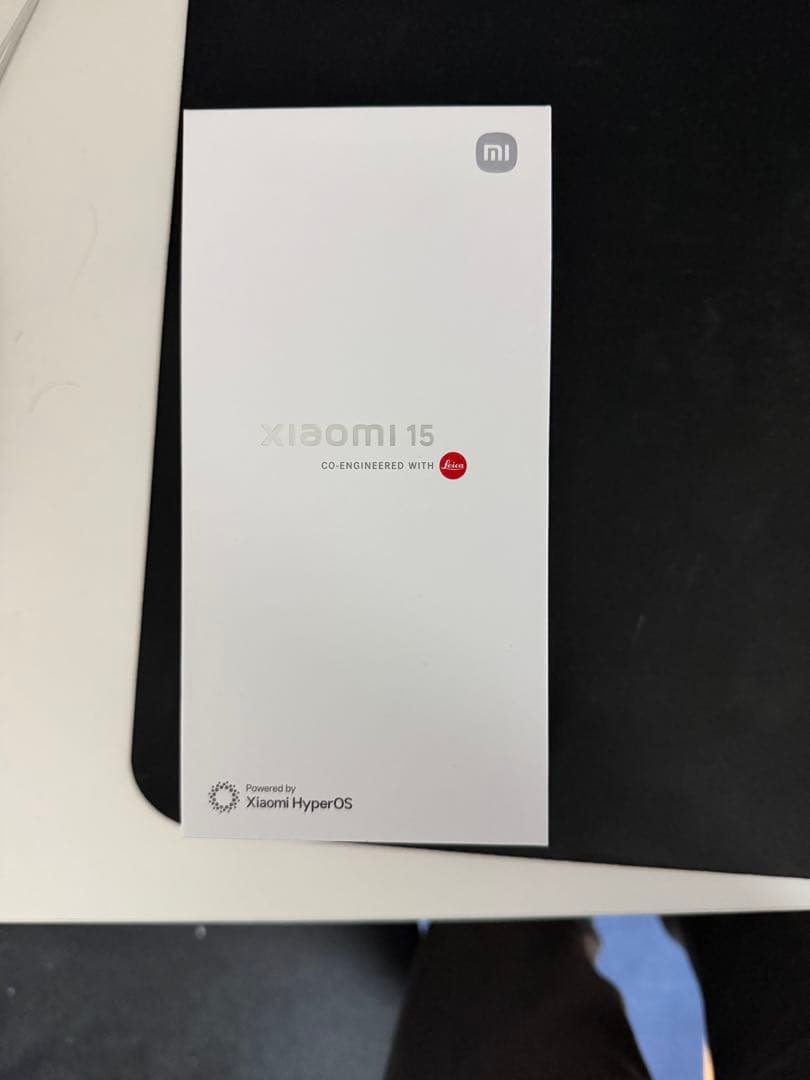 Xiaomi 15 ブラック 12GB RAM 256GB SIMフリー