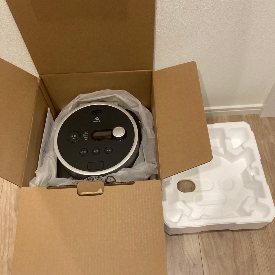 BALMUDA バルミューダ The Gohan 炊飯器K08A-BK